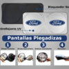 PARASOL CUBRESOL ANTIUV PLEGABLE C/ VENTOSAS LOGO FORD - Imagen 3
