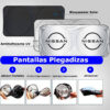 PARASOL CUBRESOL ANTIUV PLEGABLE C/ VENTOSAS LOGO NISSAN - Imagen 4