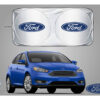PARASOL CUBRESOL ANTIUV PLEGABLE C/ VENTOSAS LOGO FORD - Imagen 9